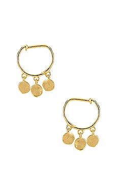 gorjana Chloe Mini Huggie Earrings in Gold from Revolve.com | Revolve Clothing (Global)