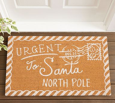Letter To Santa Doormat | Pottery Barn (US)