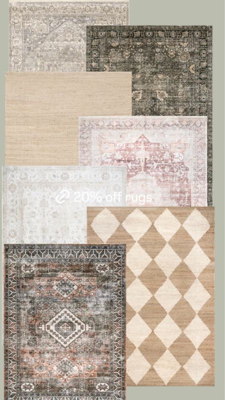 20% off rugs 