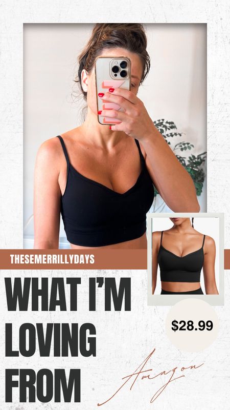 Amazon athletic wear - longline sports bra - this is so comfy and it comes in several colors 

#LTKStyleTip #LTKFitness #LTKFindsUnder50
