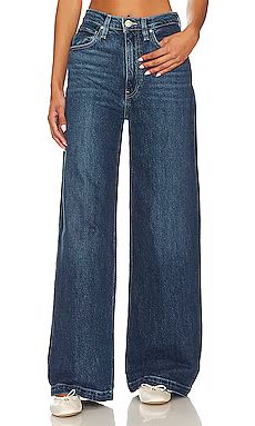 Hudson Jeans James High Rise Wide Leg in Naval from Revolve.com | Revolve Clothing (Global)