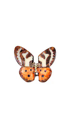 Solar Eclipse Hand-painted Tiger Moth Claw Hair Clip from Revolve.com | Revolve Clothing (Global)