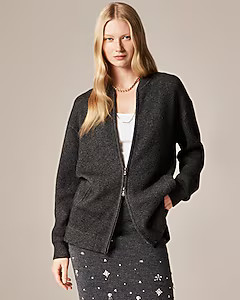 Full-zip flight sweater-jacket | J. Crew US