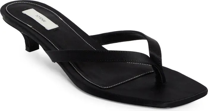 TOTEME Kitten Heel Flip Flop (Women) | Nordstrom | Nordstrom