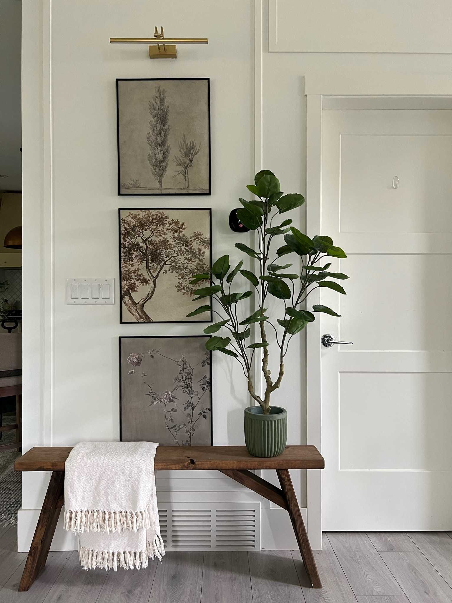 Small wall inspiration! Or hallway, or entryway..
I change out these art prints often. Digital downloads that I get printed at Walmart! 
Home decor inspiration 

#LTKGiftGuide #LTKhome #LTKFind