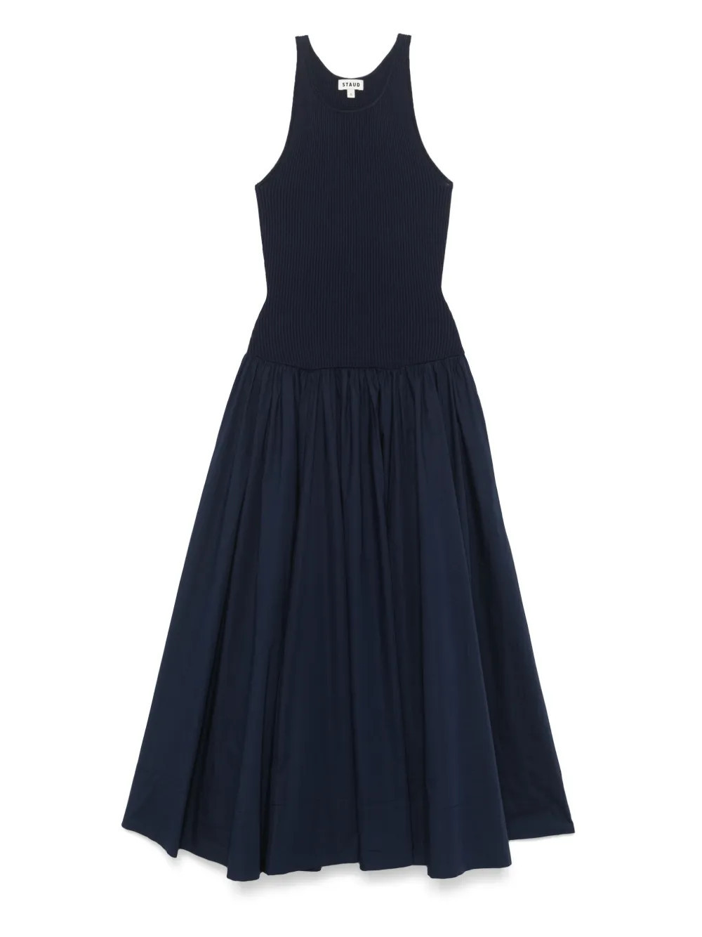 STAUD Yamila maxi dress - Blue | Farfetch Global
