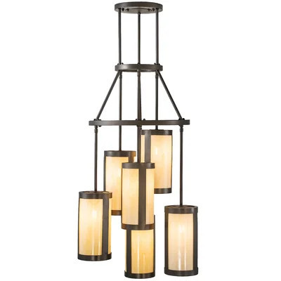 24" Wide Cartier 6 Light Chandelier | Wayfair North America