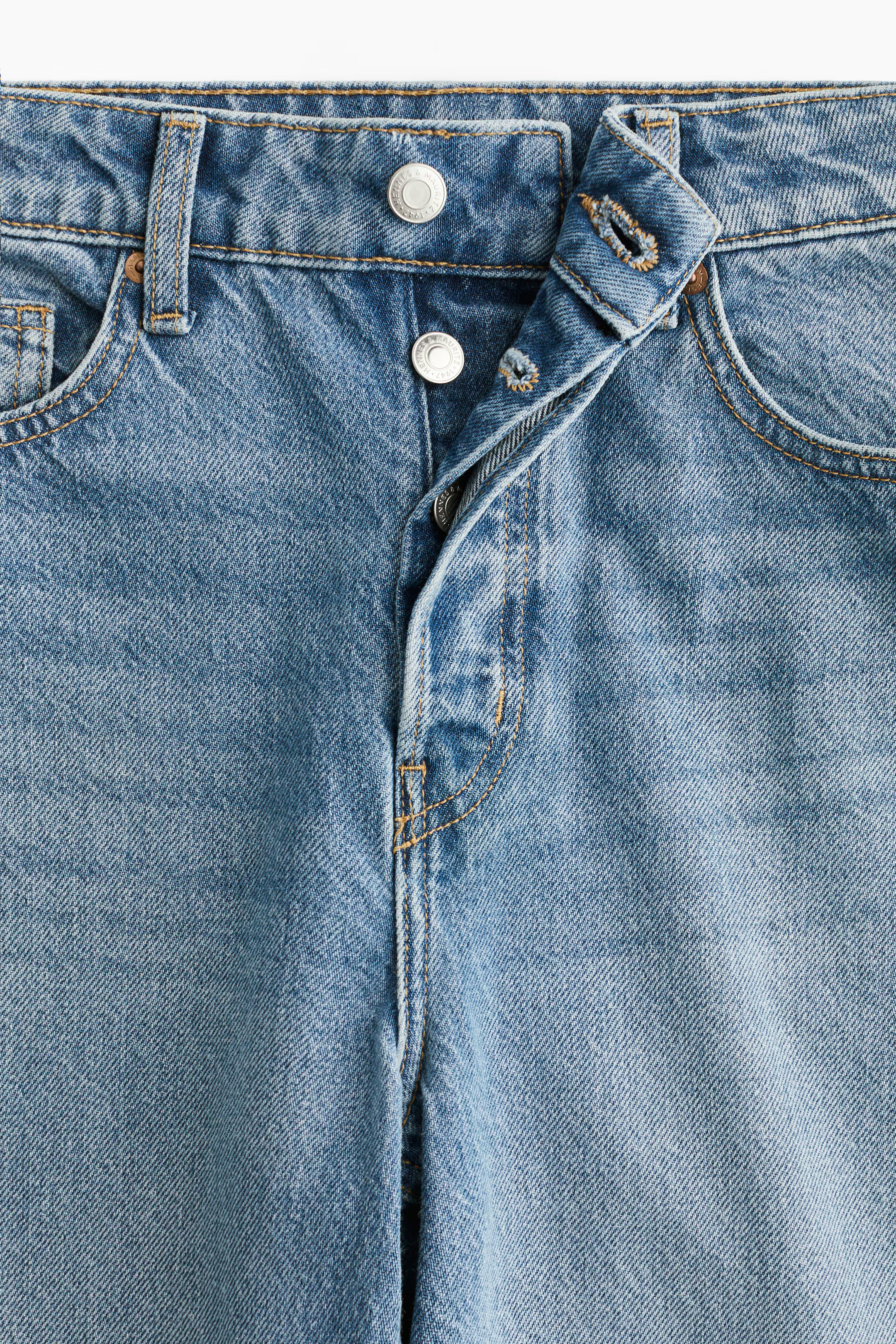 Straight Jeans - Denim blue - Ladies | H&M US | H&M (US + CA)