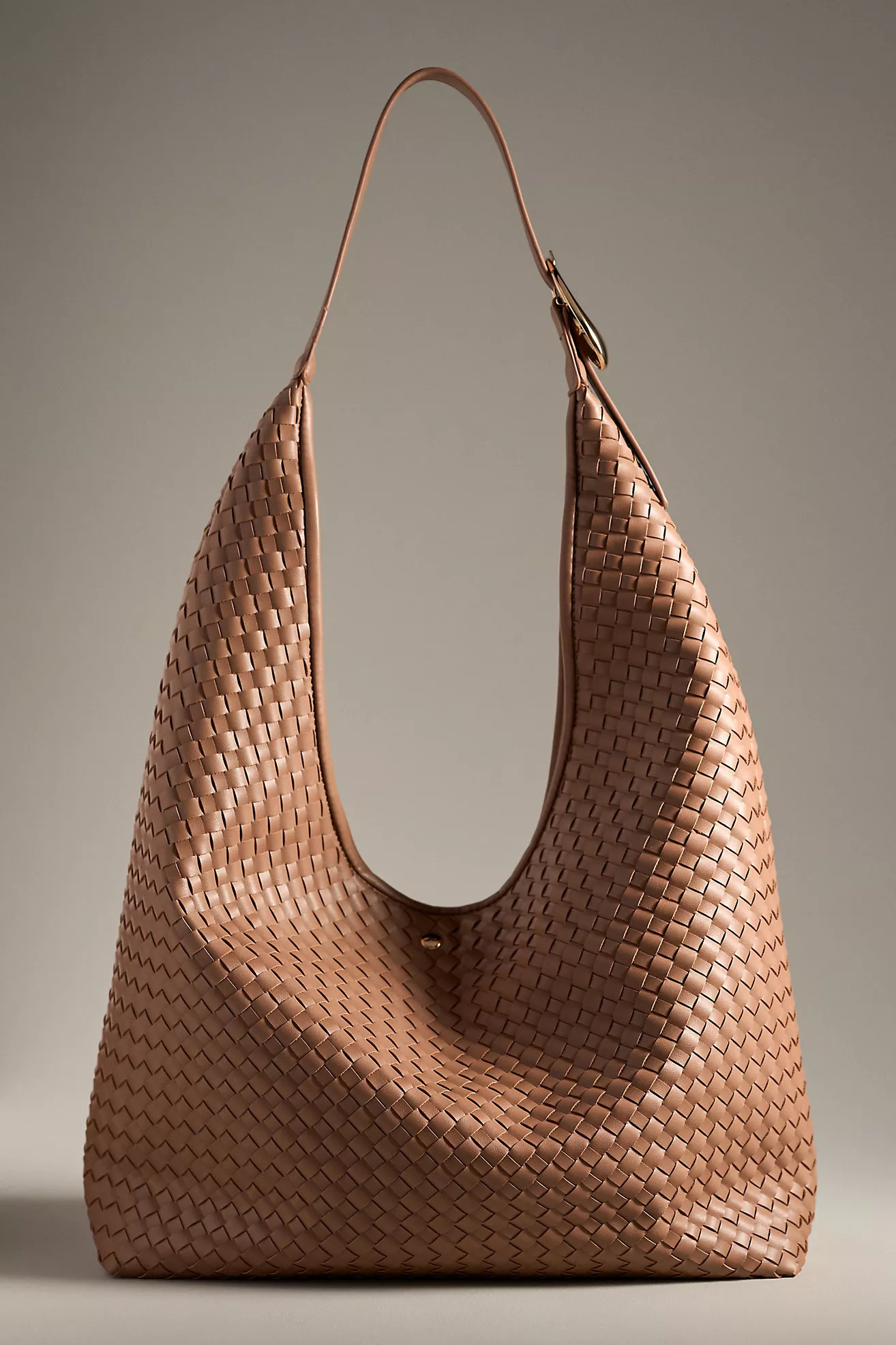 The Love Knot Slouchy Bag: Woven Buckle Edition | Anthropologie (US)