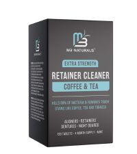 M3 Naturals Retainer Cleaner and Soak Container, No-Mess Cleaning Tablets with Universal Denture ... | Amazon (US)