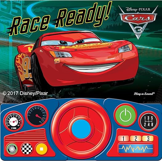 Pixar - Cars 3 Steering Wheel Sound Book - Race Ready! - PI Kids (Disney Pixar Cars 3) | Amazon (US)