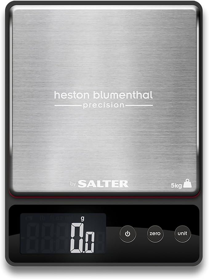 Heston Blumenthal Precision by Salter Digital Kitchen Scales - Premium Compact Baking/Cooking Sca... | Amazon (UK)