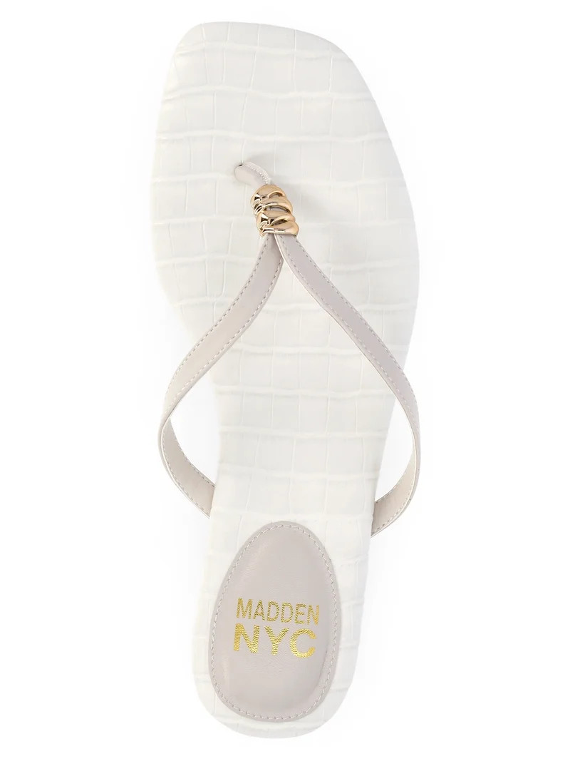 Madden NYC Women's Square Flip Flops | Walmart (US)
