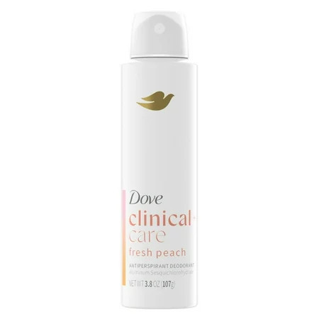 Dove Clinical + Care Antiperspirant Deodorant Dry Spray for Women Fresh Peach, 3.8 oz | Walmart (US)