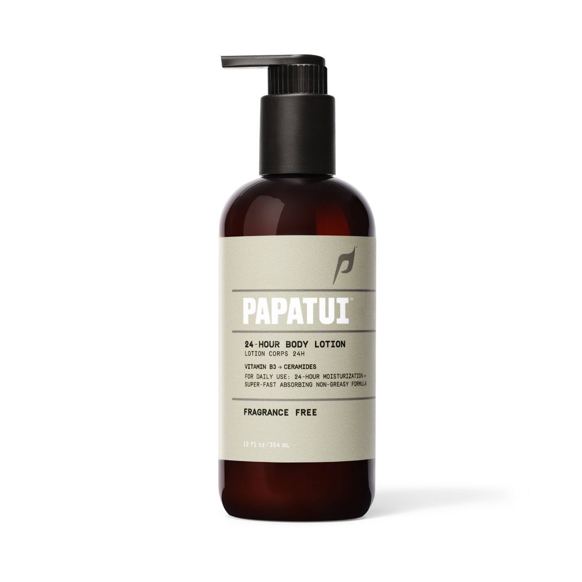 Papatui 24-Hour Body Lotion Unscented - 11.5 fl oz - From Dwayne “The Rock” Johnson | Target