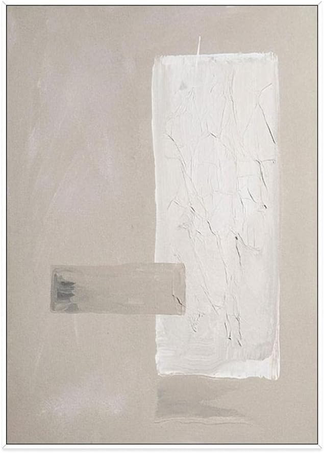 Art Paintings, Creative Minimalist Advanced Grey Landscape Texture Large Oil Paintings Art Modern... | Amazon (US)