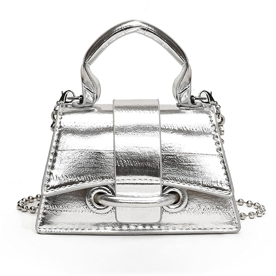 FALETO Mini Purses for Women Y2K Top Handle Crossbody Bag Stylish Tiny Clutch Shoulder Handbag fo... | Amazon (US)