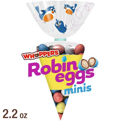 Whoppers Robin Eggs Malted Milk Balls Easter Candy Gift Bag - 2.2oz | Target