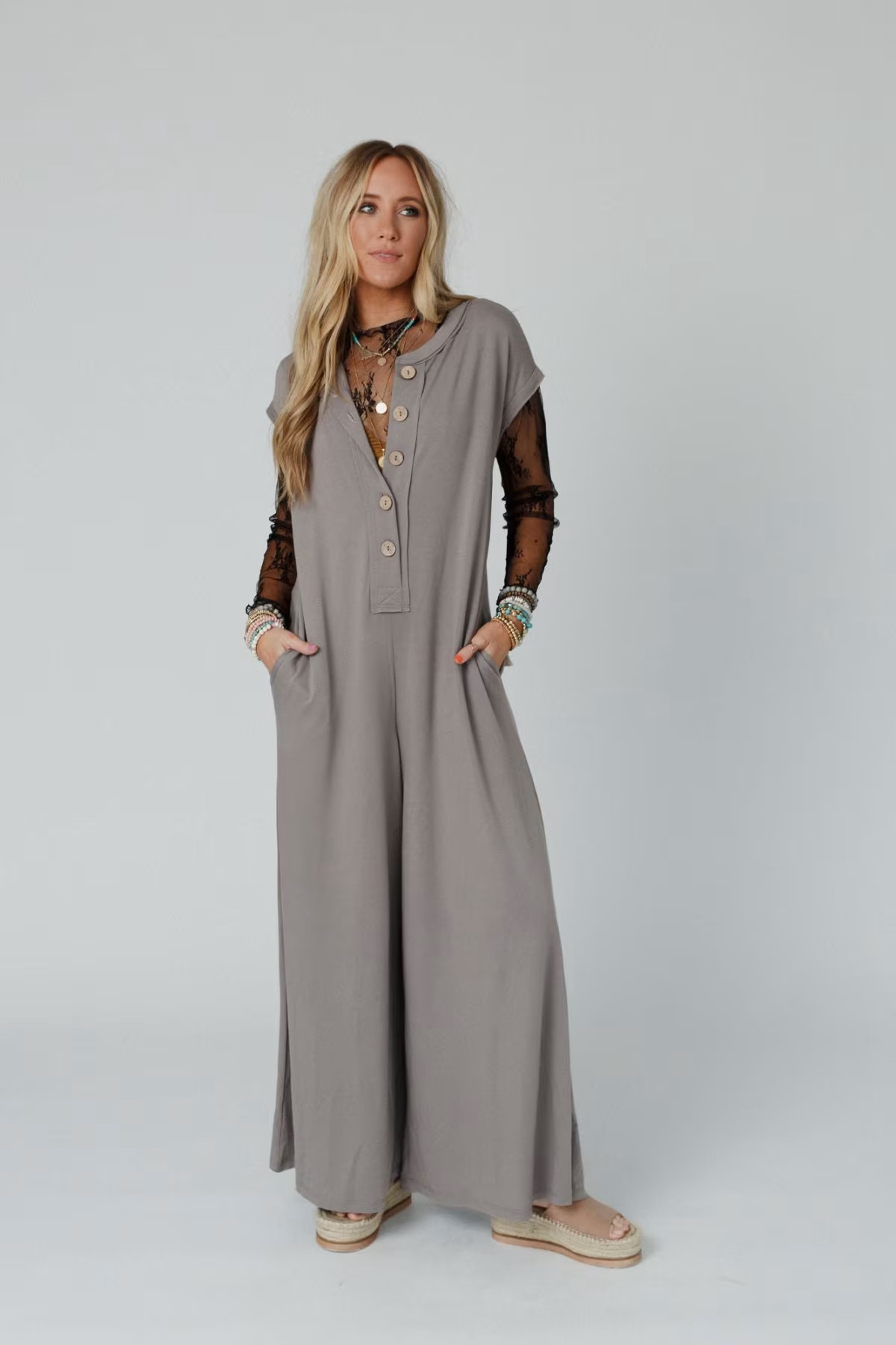 The Nest Davina Wide Leg Jumpsuit — Three Bird Nest | Three Bird Nest