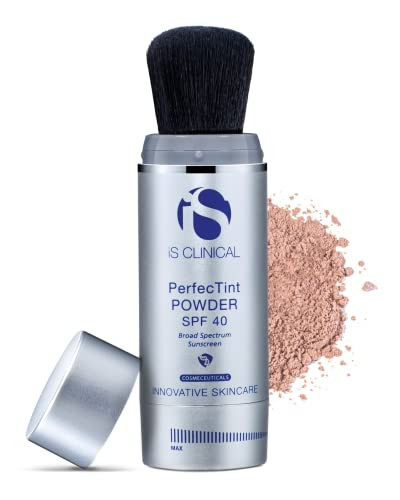 iS CLINICAL PerfecTint Powder SPF 40; Face Powder; Tinted SPF; Loose Face Powder for After Makeup Application | Amazon (US)