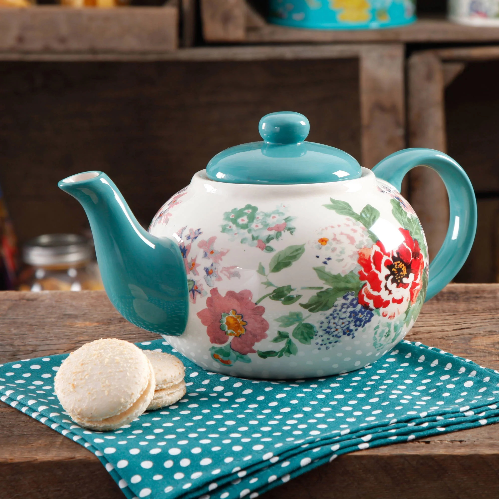 The Pioneer Woman Country Garden Teapot | Walmart (US)