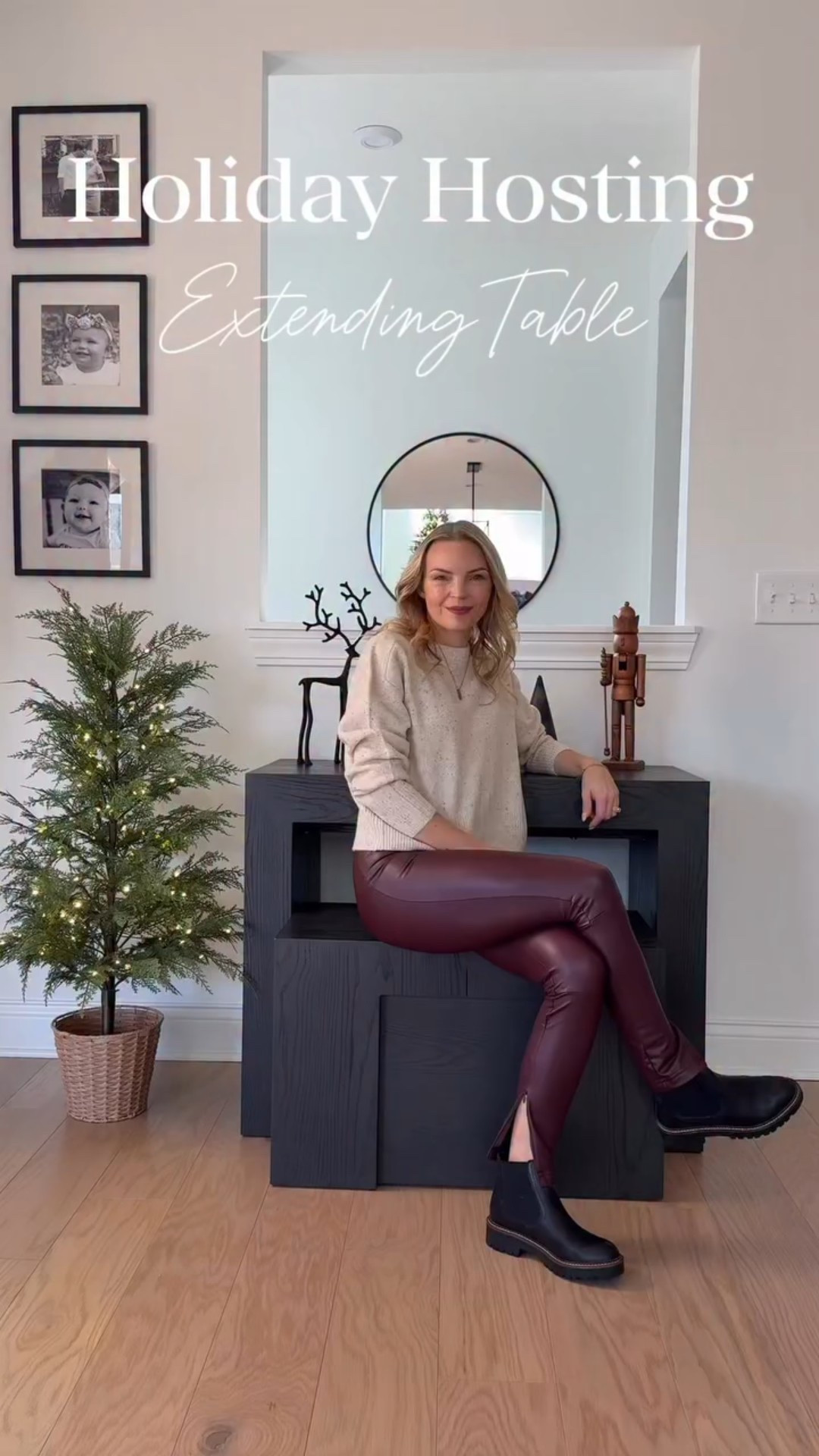 Ever wish your dining table could magically adjust to fit your needs? This genius extending dining table goes from a sleek console table to a spacious 12-person dining table in no time! There are also extendable benches or stackable dining chairs plus it’s available in multiple finishes. It's a game-changer for families and entertainers. Now on @amazon!

#LTKHome #LTKHoliday