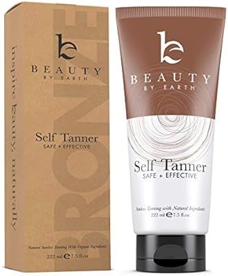 Self Tanner with Organic & Natural Ingredients, Tanning Lotion, Sunless Tanning Lotion for Darker... | Amazon (US)