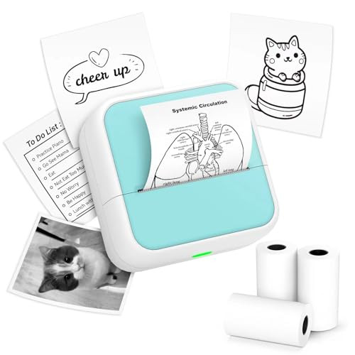 Sticker Printer - Printpods Mini Printer with Stickers, Print Pod, Bluetooth Inkless Printers, St... | Amazon (US)