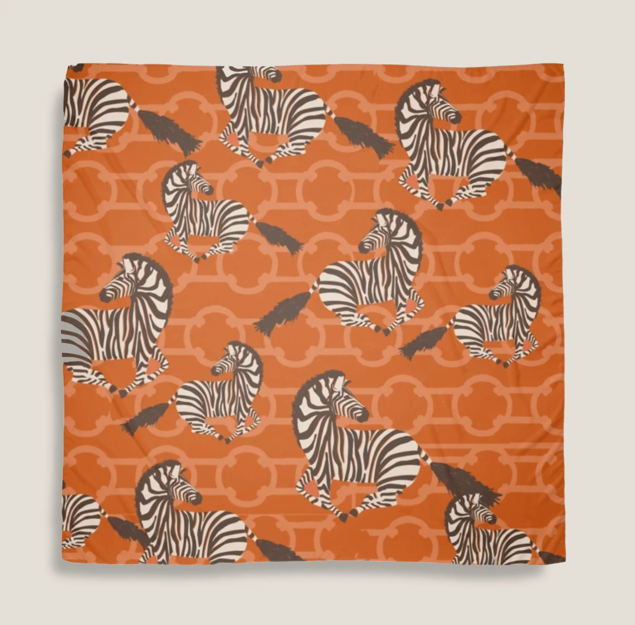 MME. SIGNATURE BEACH SCARF COVERUP - Zebra  Legacy | MME.MINK