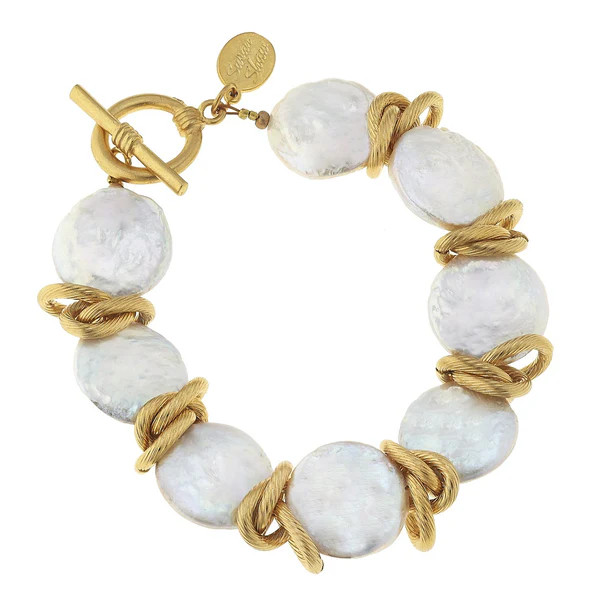 Coin Pearl Bracelet | Susan Shaw