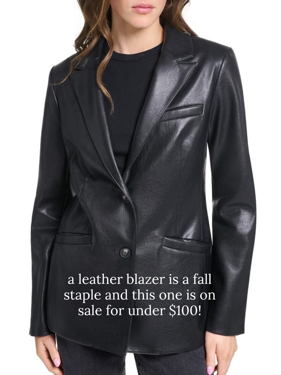 Sooo good - and under $100!!

Fall fashion, fall outfit, leather blazer