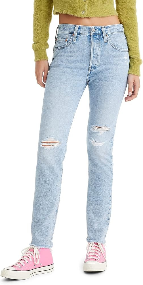 Levi's Women's Premium 501 Skinny Jeans | Amazon (US)