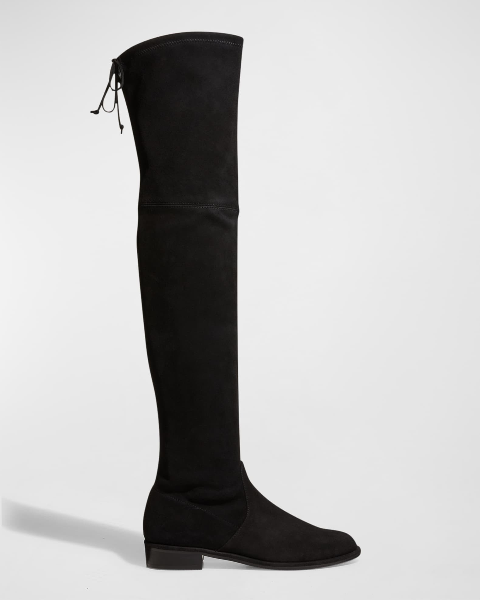 Stuart Weitzman Lowland Suede Over-The-Knee Boot | Neiman Marcus