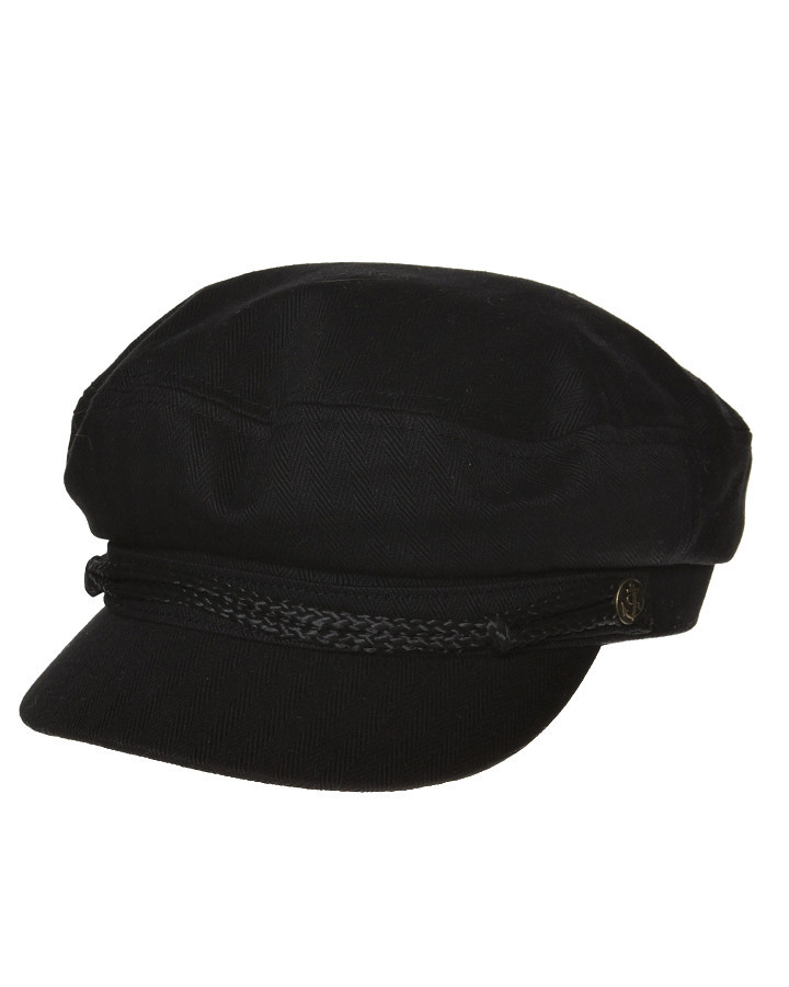 Brixton Fiddler Cap Black | SurfStitch