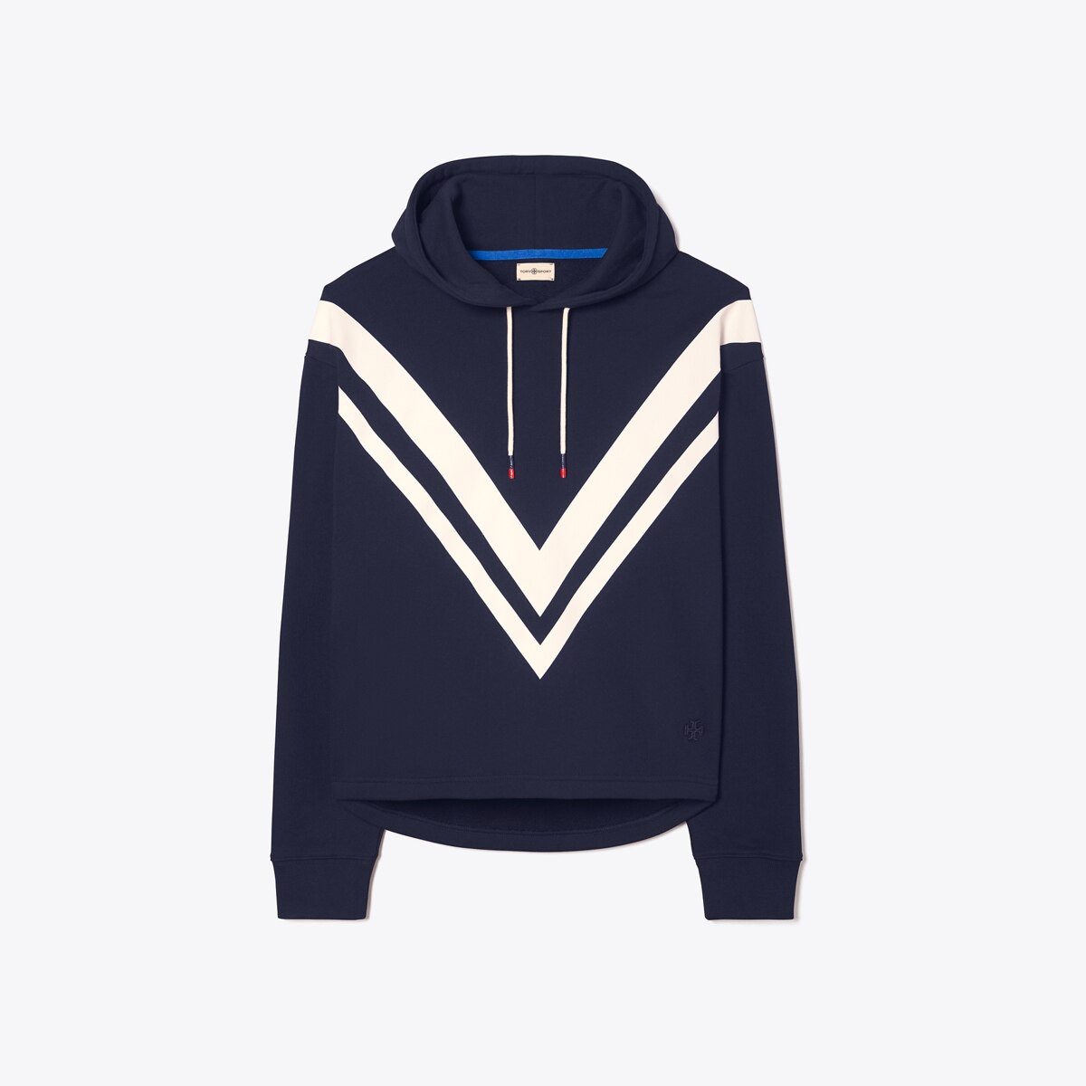 French Terry Chevron Hoodie: Women's Designer Sweaters | Tory Sport | Tory Burch (US)
