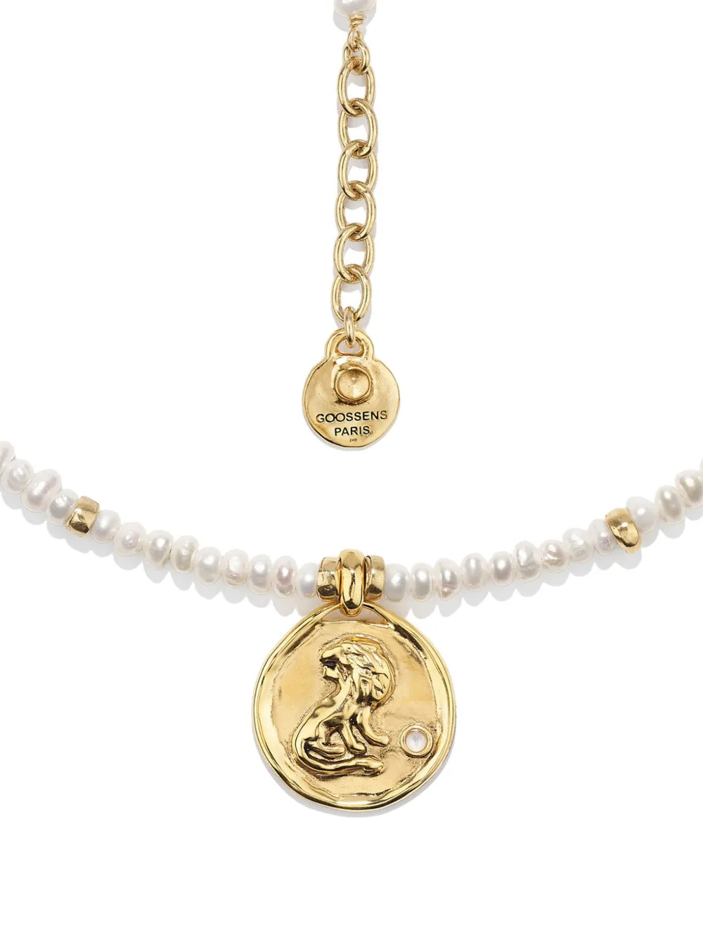 Goossens Astro Leo Pearls Necklace | Gold | FARFETCH RO | Farfetch Global
