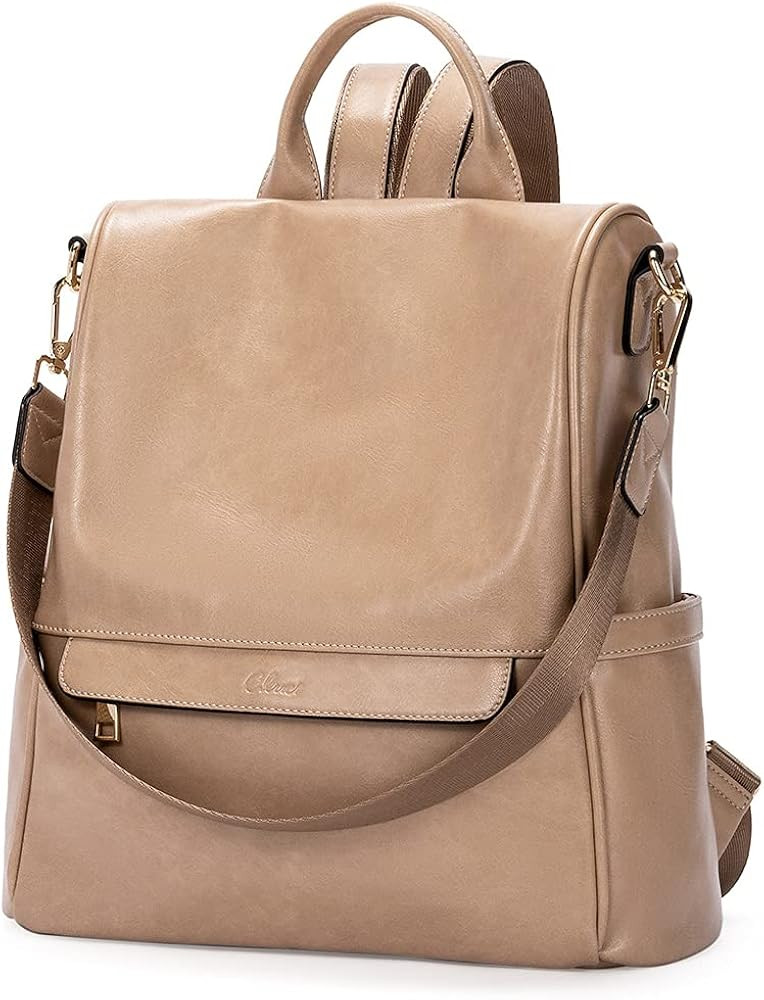 CLUCI Womens Backpack Purse Fashion Leather Ladies Travel Large Designer Convertible Shoulder Bags B | Amazon (US)