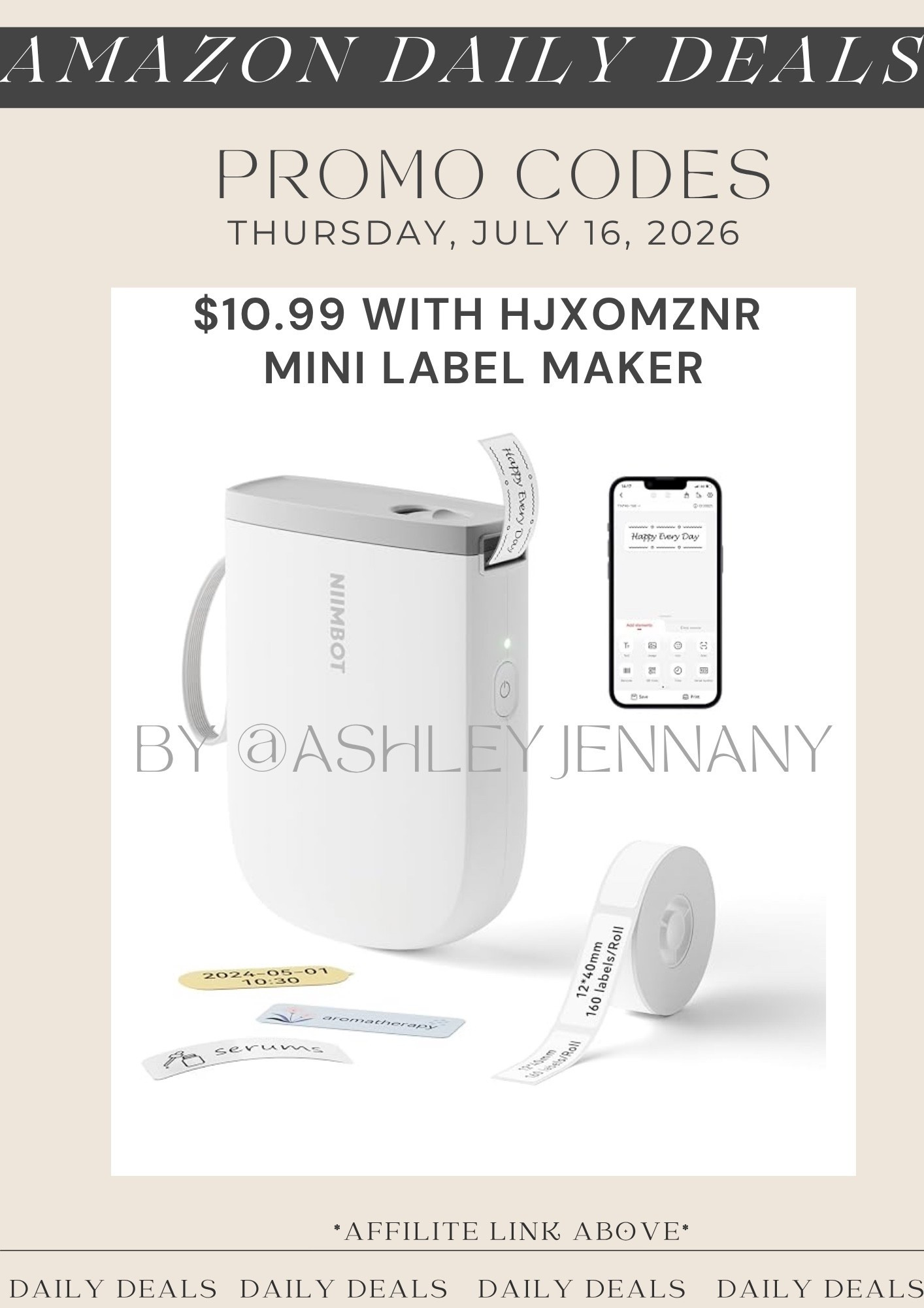 Mini label maker

#LTKWorkwear #LTKSaleAlert #LTKHome