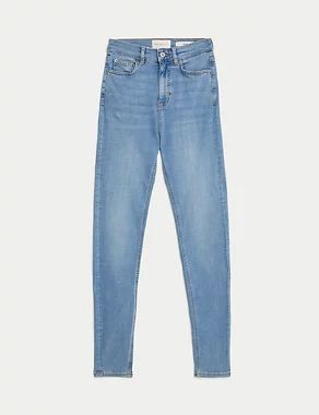 Tencel™ High Waisted Skinny Jeans | Per Una | M&S | Marks & Spencer (UK)