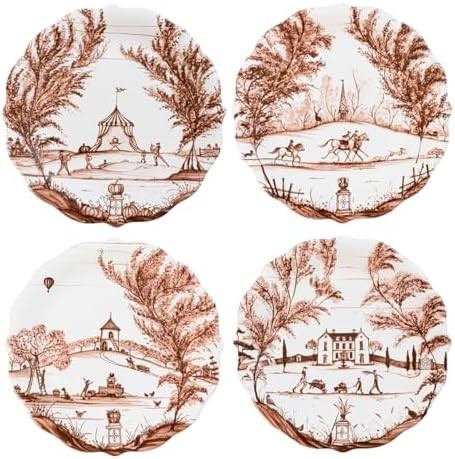 Juliska Country Estate Harvest Party Plate Assorted Set/4 | Amazon (US)