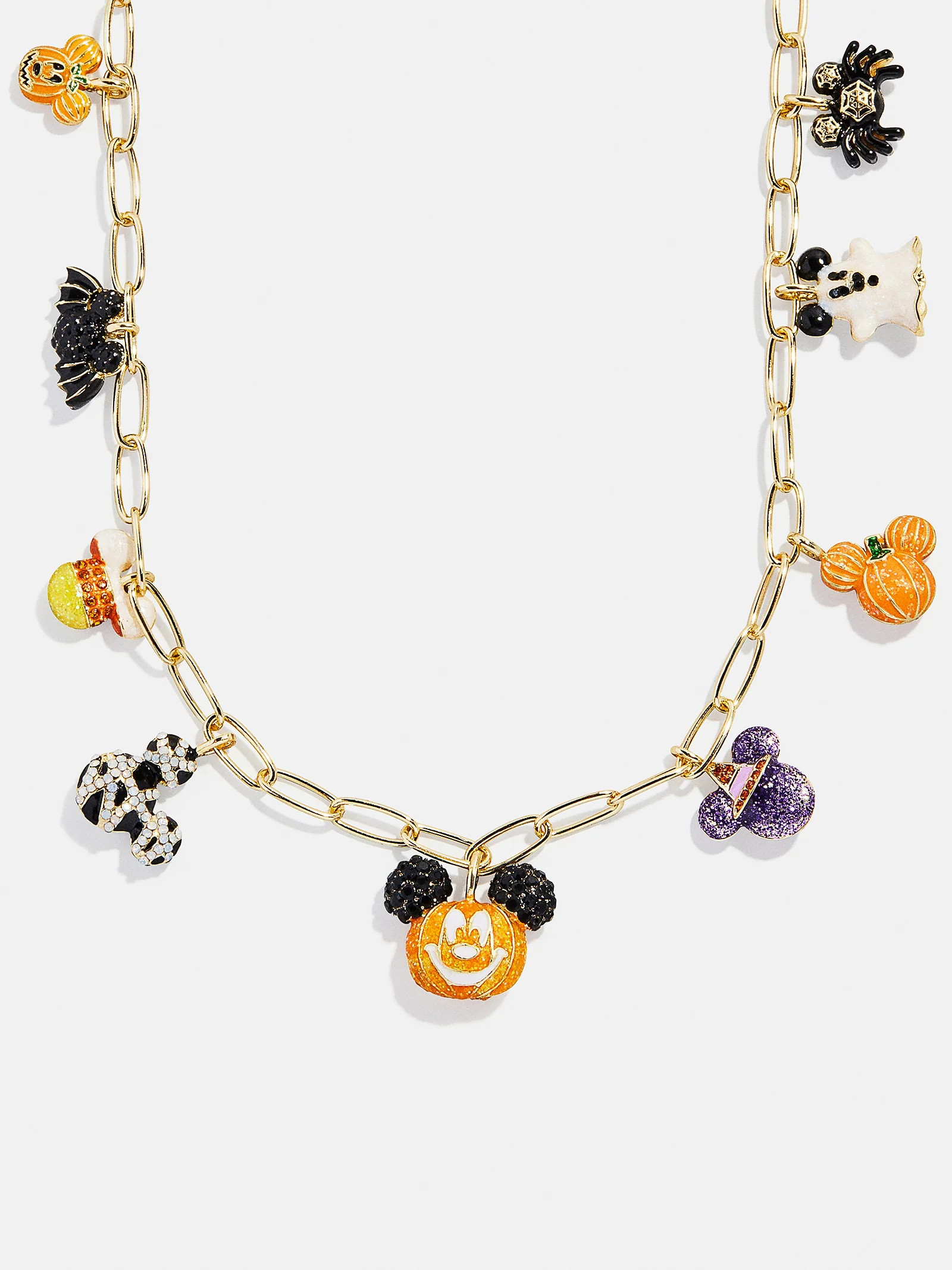 Disney Halloween Charm Necklace - All Hallows' Hue | BaubleBar