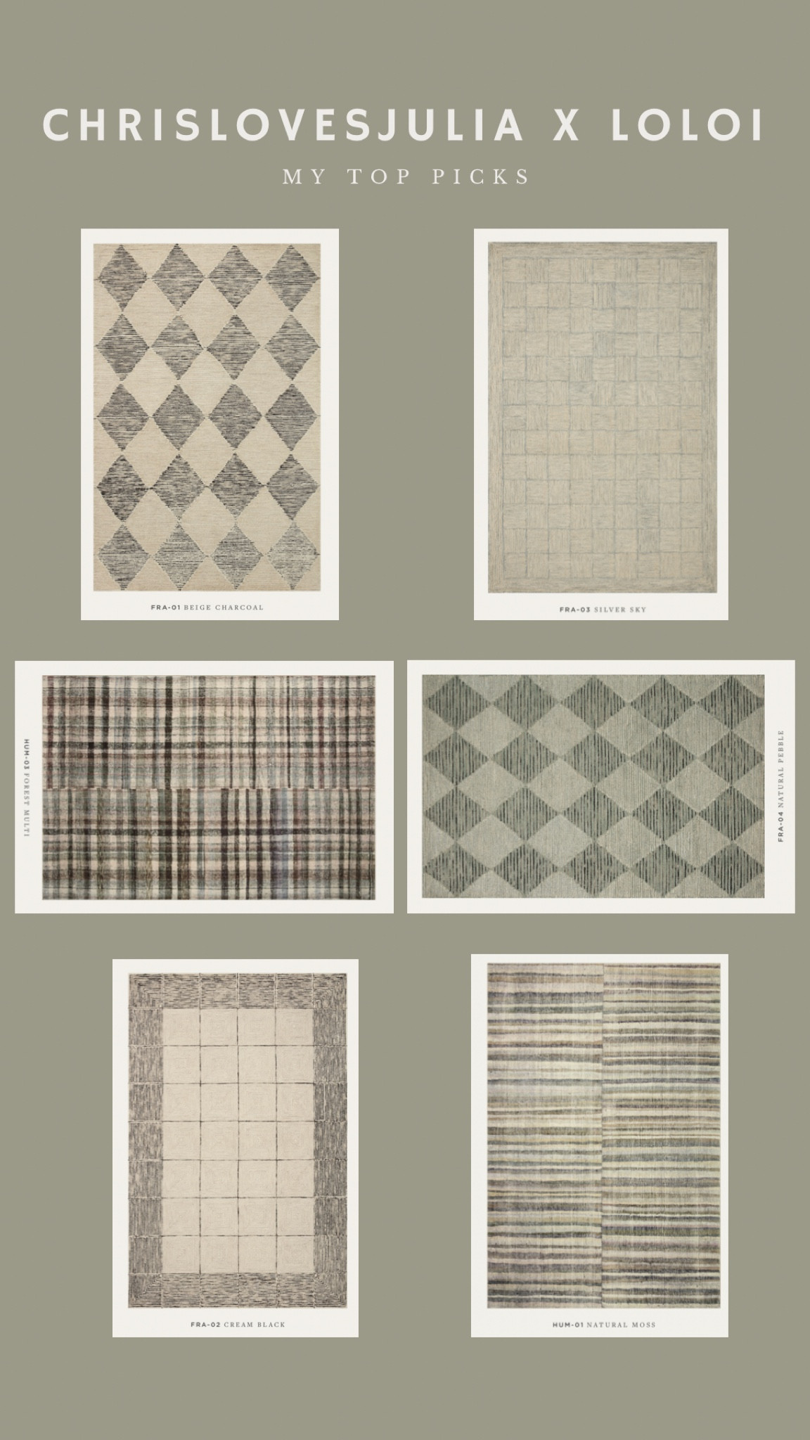 Another INCREDIBLE CLJ x Loloi collection launches today! 🫶🏻🍂🤩

#LTKsalealert #LTKSeasonal #LTKhome