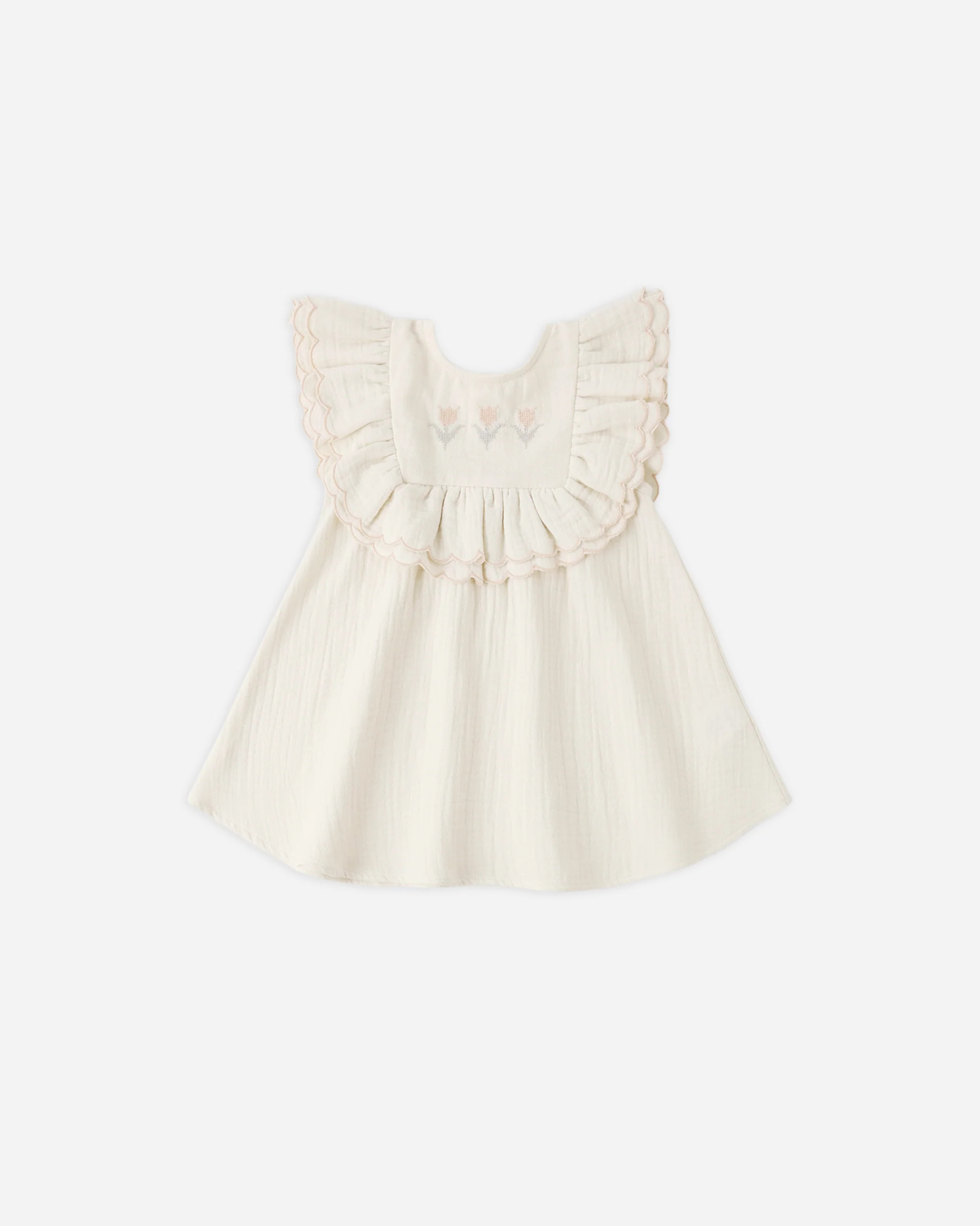 Lulu Dress Natural | Rylee + Cru