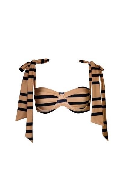 The Lady Bra (Cashew Black Stripe) | SAME