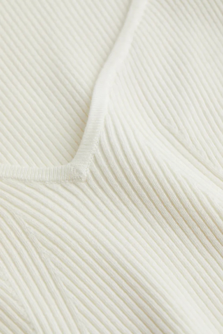 Short Rib-knit Sweater | H&M (US + CA)