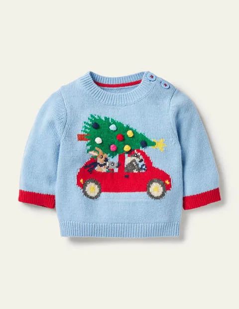 Christmas Logo Sweater | Boden (US)
