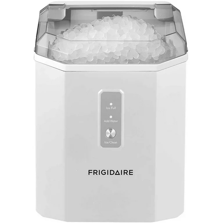Frigidaire 33lb Countertop Nugget Pellet Ice Maker Self-Cleaning, White, Model EFIC226 - Walmart.... | Walmart (US)