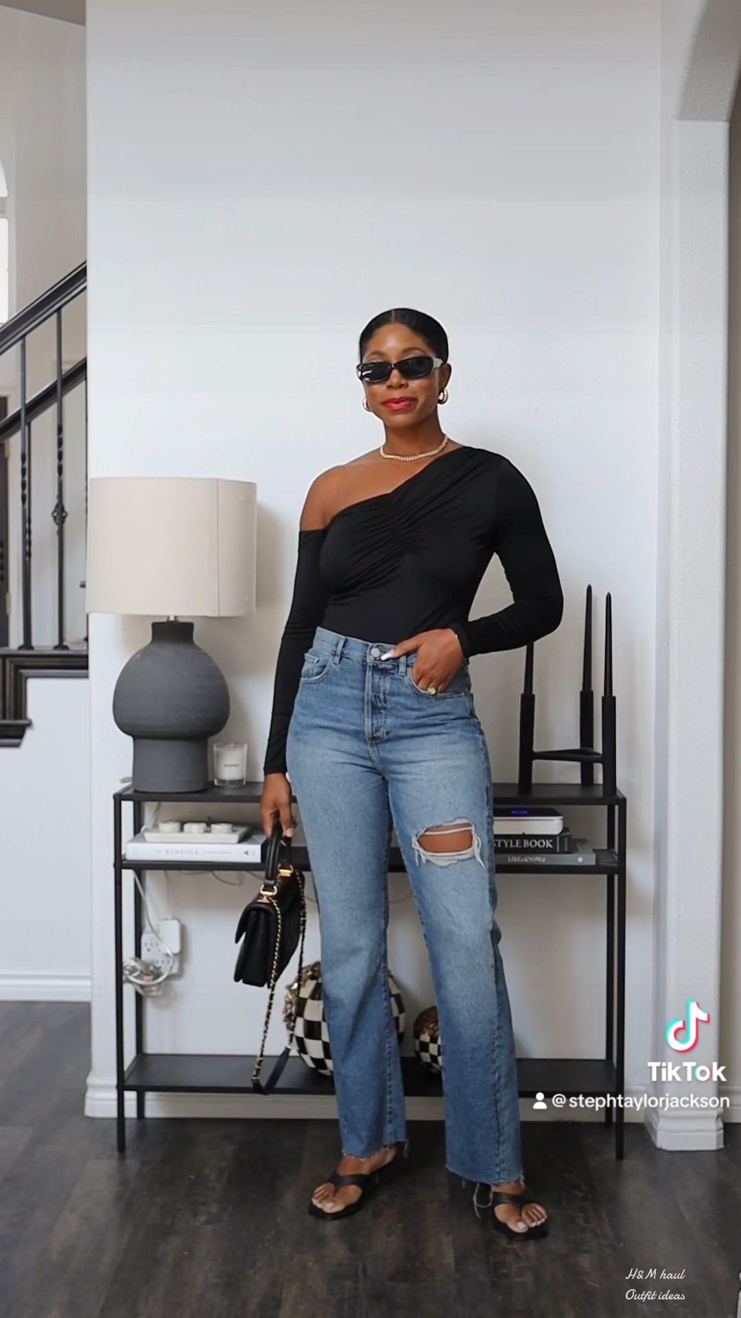 You guys have been loving this bodysuit. Sharing it again before it sells out. Linking exact and similar for the rest of the outfit! I’m wearing a size medium! H&M, Fall outfit ideas, classy style 

#LTKSeasonal #LTKfindsunder100 #LTKstyletip