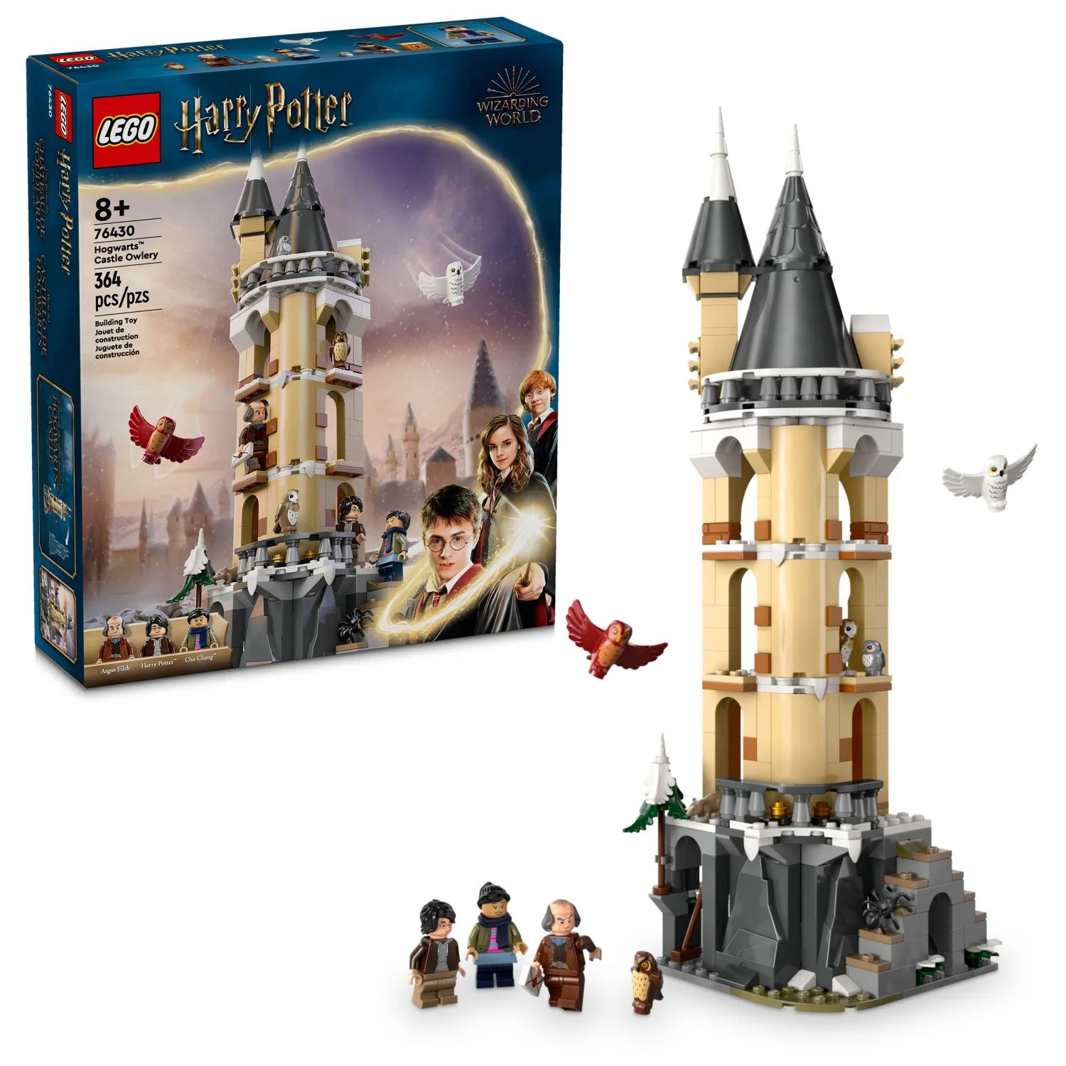 LEGO Harry Potter Hogwarts Castle Owlery Toy, Wizarding World Fantasy Toy for Girls and Boys, Har... | Walmart (US)