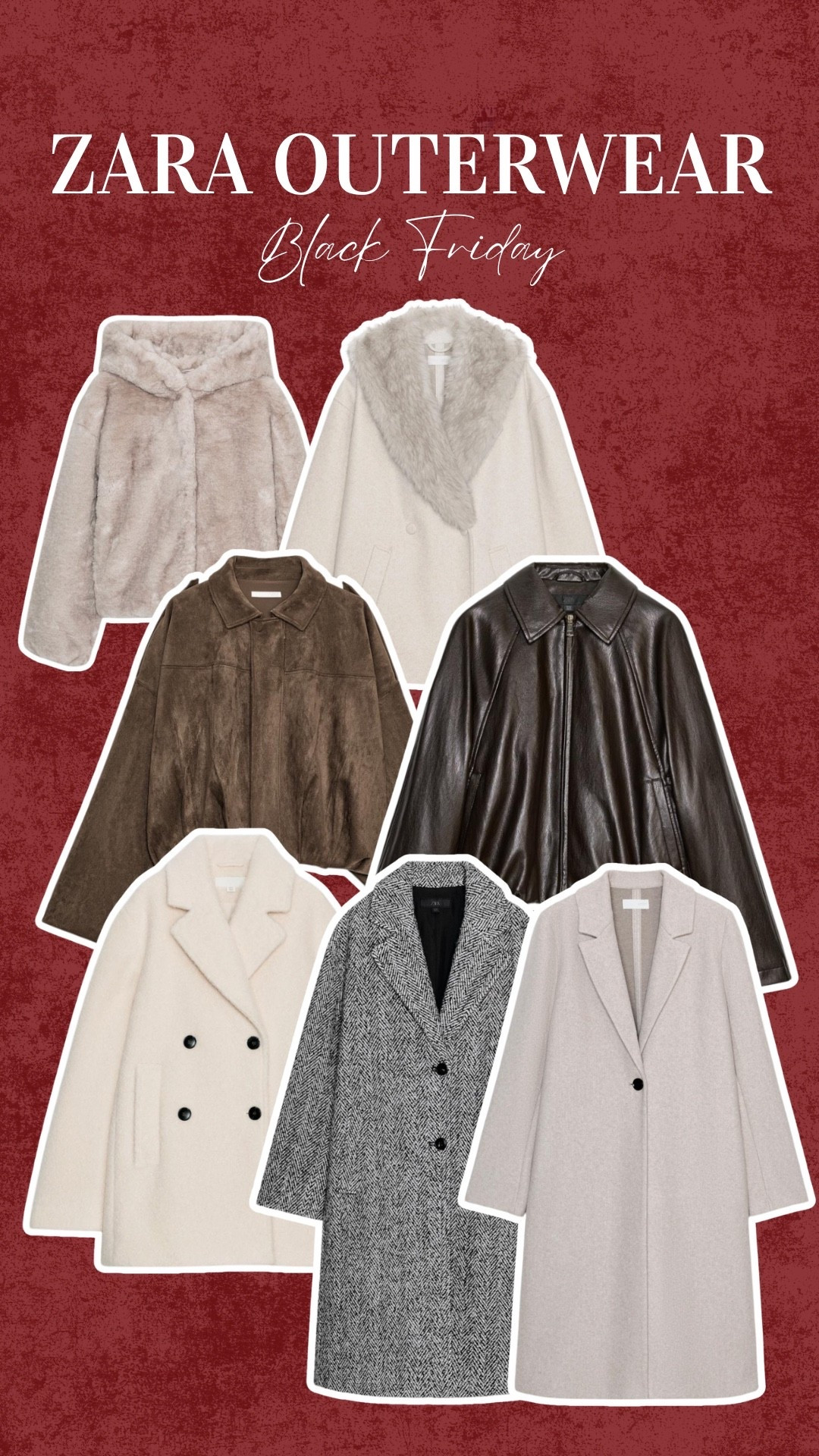 Zara Black Friday Outerwear!! 

Dressupbuttercup.com #dressupbuttercup #dederaad 



#LTKSaleAlert #LTKCyberWeek #LTKHoliday